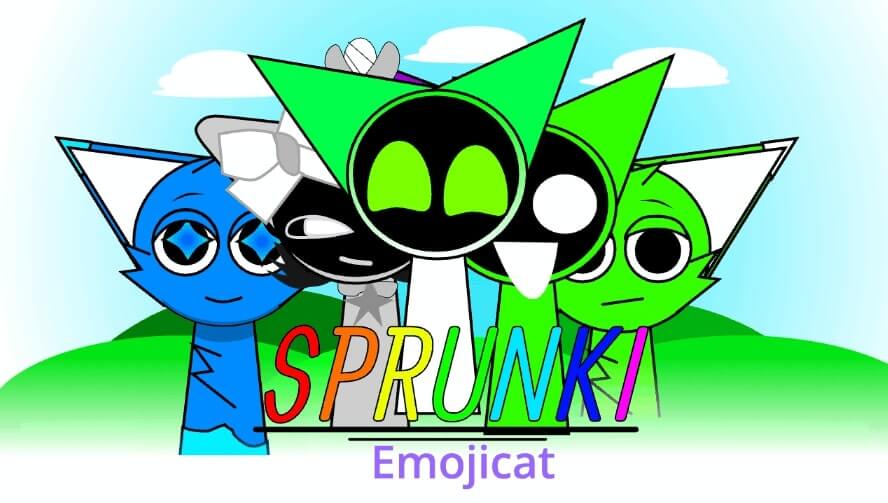 Sprunki Emojicat